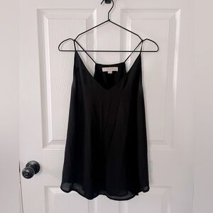 Loft Vneck Tank in Black